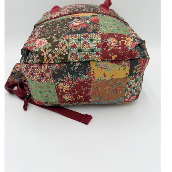 Polo Ralph Lauren Floral Patchwork Backpack Red Green Preppy Collegiate Cottage main image 10